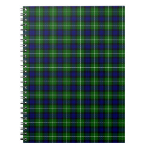 Lamont tartan blue kariert notizblock