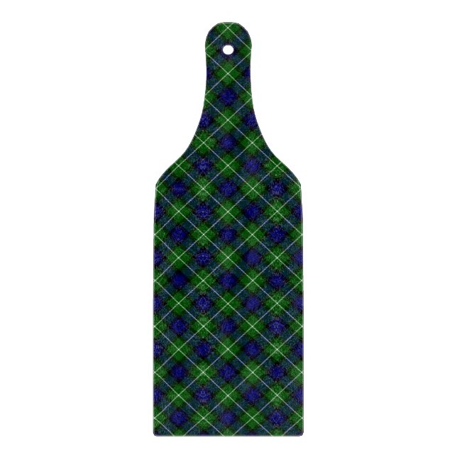 Lamont tartan blue kariert schneidebrett (Vorderseite)