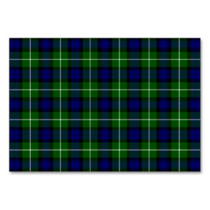 Lamont tartan blue kariert tischnummer