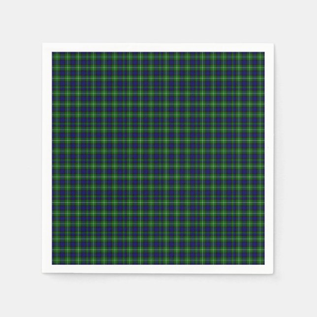 Lamont Tartan Serviette (Vorderseite)