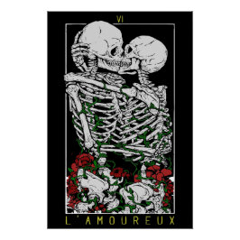 L'Amoureux - Tarot-Karte Poster