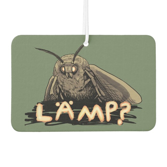 Lamp? Moth Meme Autolufterfrischer (Vorderseite)