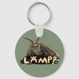 Lamp? Moth Meme Schlüsselanhänger