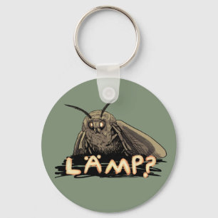 Lamp? Moth Meme Schlüsselanhänger