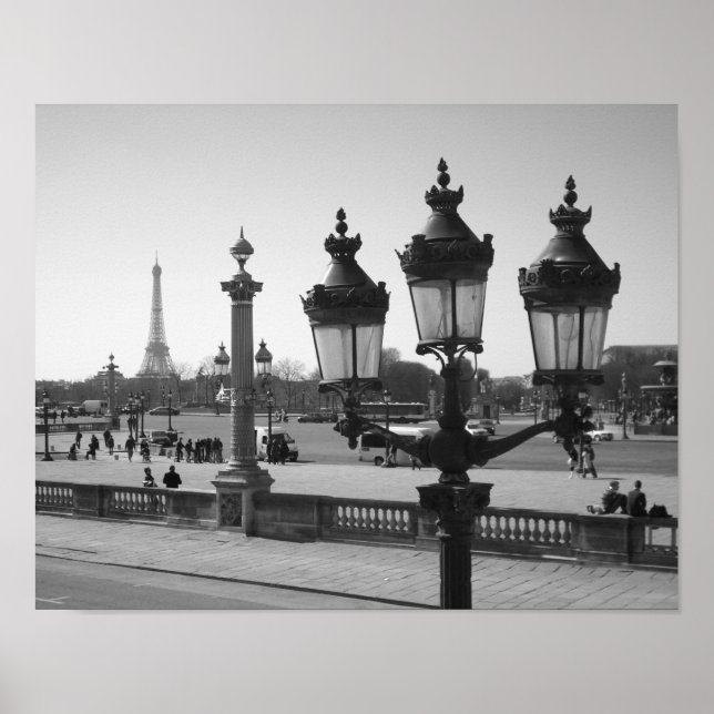 Lamp Post & Eiffel Poster (Vorne)