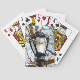 Lamp Post New York Central Park Spielkarten