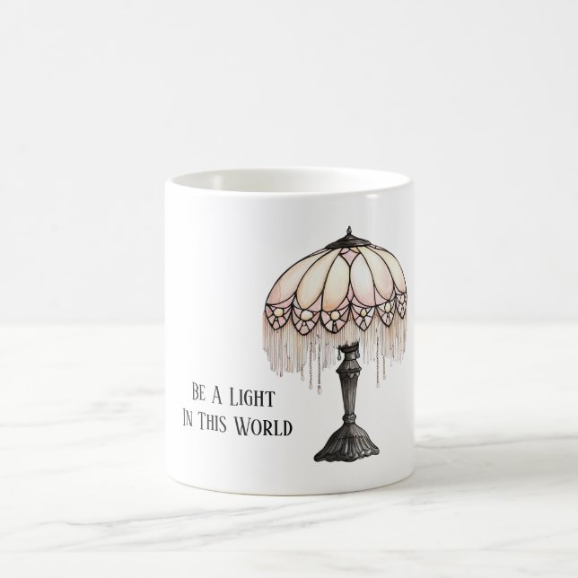 Lampe sei ein Licht Kaffeetasse (Mittel)