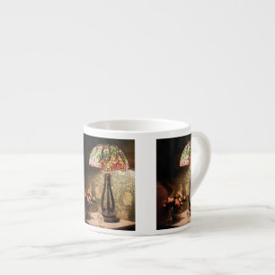 Lampe und Vase aus Blume Espressotasse
