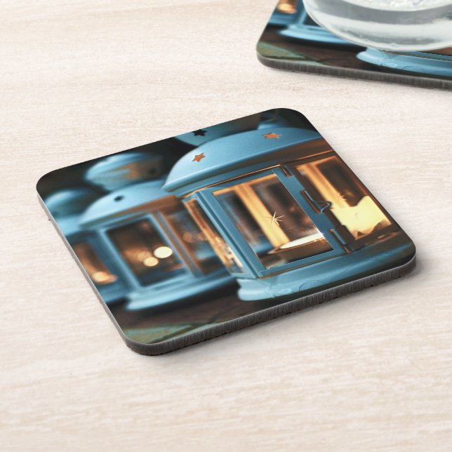 Lampen, Leuchten und Kerzen Getränkeuntersetzer (Linke Seite)