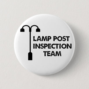 Lampen-Posten-Inspektionsteam Button