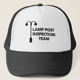 Lampen-Posten-Inspektionsteam Truckerkappe