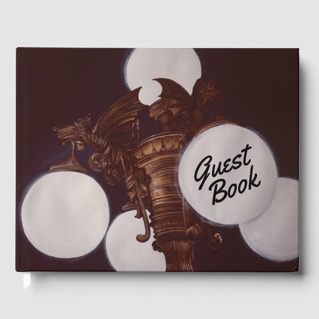 Lampenlicht von Dämonenflügeln Gästebuch (Vorderseite)