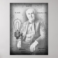 Lampenpatent - Edison 1882