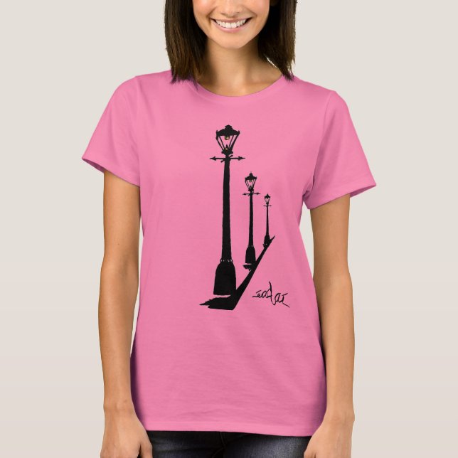 Lampenpost T-Shirt (Vorderseite)