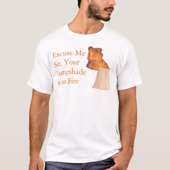 Lampenschirm T-Shirt (Vorderseite)