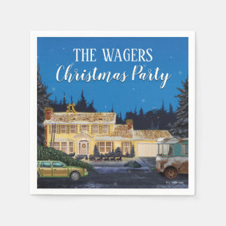 Lampoons Weihnachten Serviette