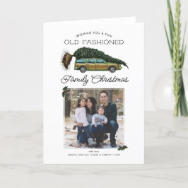 Lampoons Weihnachtsfamilie Foto Feiertagskarte