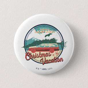 Lampoons Weihnachtsurlaub-Abzeichen Button