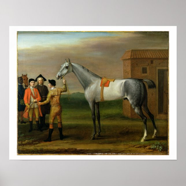 Lamprey, zusammen mit seinem Besitzer Sir William  Poster (Vorne)