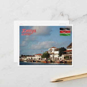Lamu - Kenya - Panorama - Postkarte