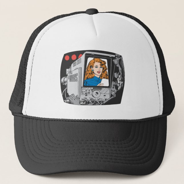 Lana Lang über Kamera Truckerkappe (Vorderseite)