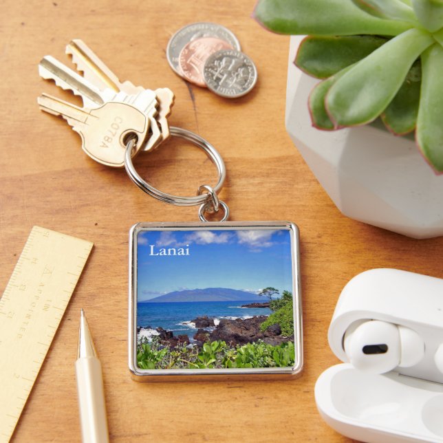 Lanai aus Maui Schlüsselanhänger (Schreibtisch)