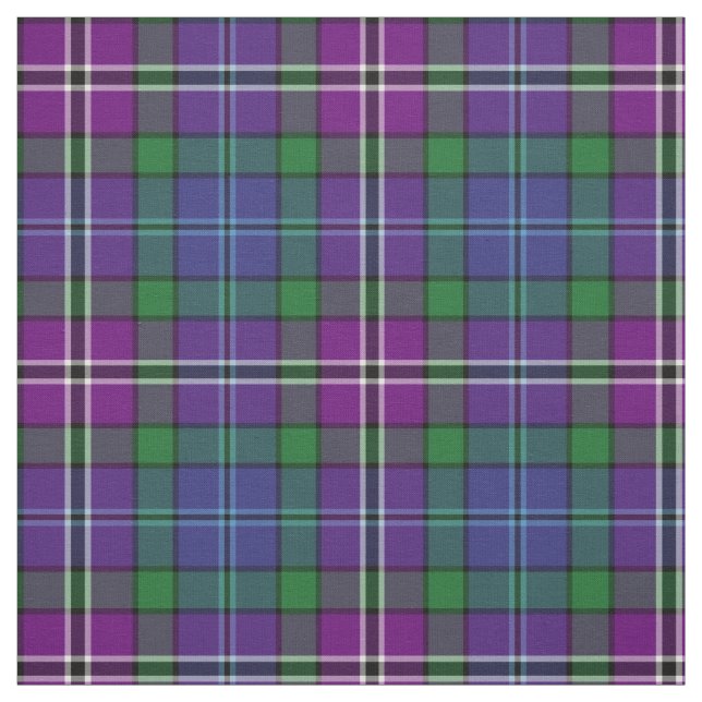 Lanarkshire District Tartan Stoff (Muster)