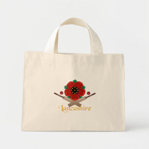 Lancashire Cricket Bag Mini Stoffbeutel