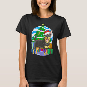 Lancashire Heeler Dog Weihnachtsbaumdekor T-Shirt