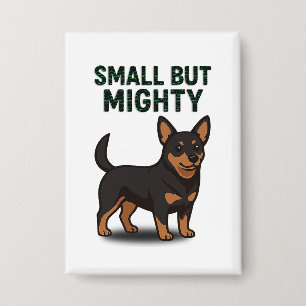 Lancashire Heeler klein, aber mächtig Button