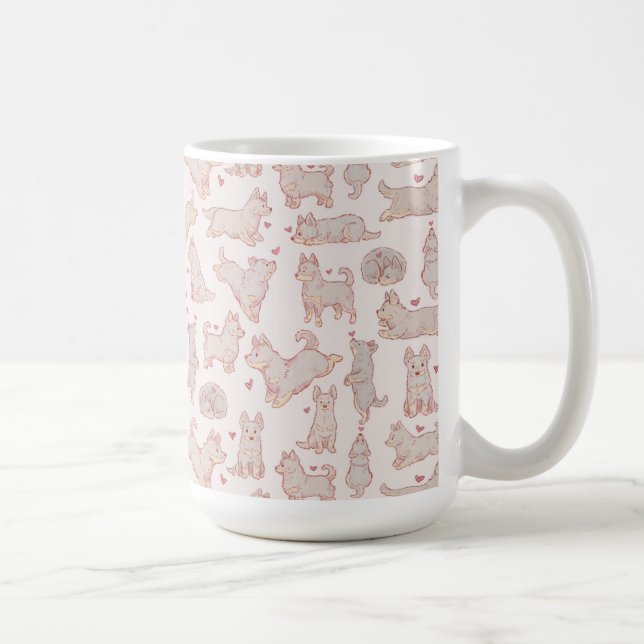 Lancashire Heelers Kaffeetasse (Rechts)