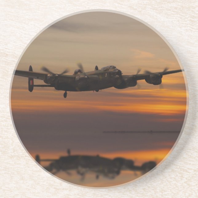 Lancaster-Bomber die Zuhauseausdehnung Untersetzer (Vorne)