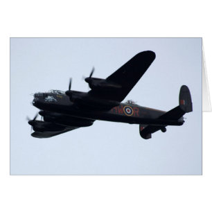 Lancaster-Bomber im Flug