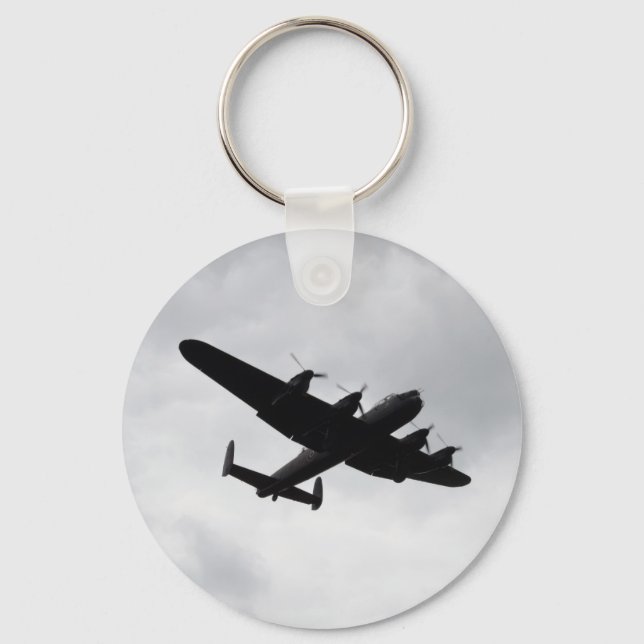 Lancaster Bomber Landing Schlüsselanhänger (Vorderseite)