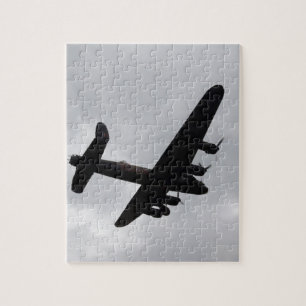Lancaster-Bomber obenliegend Puzzle