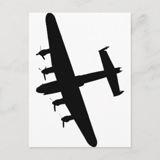 Lancaster Bomber RAF Postkarte