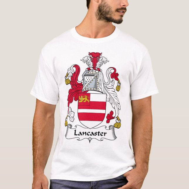 Lancaster-Familienwappen T-Shirt (Vorderseite)
