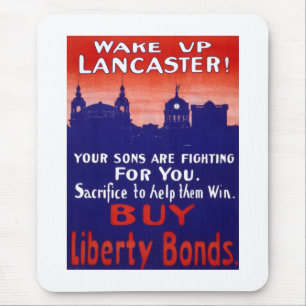 Lancaster geweckt mousepad