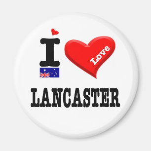 LANCASTER - I Liebe Magnet