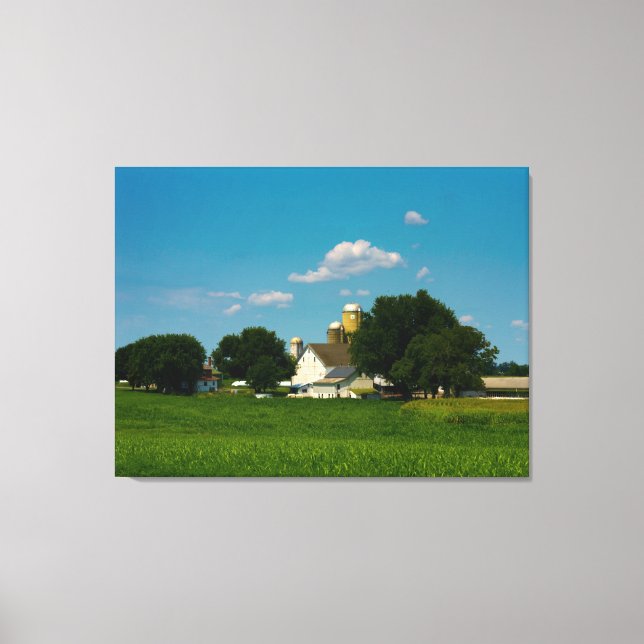 Lancaster Landkreis Farm Leinwanddruck (Vorderseite)