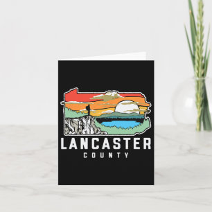 Lancaster Landkreis Pennsylvania Natur Wandern im  Karte