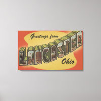 Lancaster, Ohio - Große Buchstabenszenen