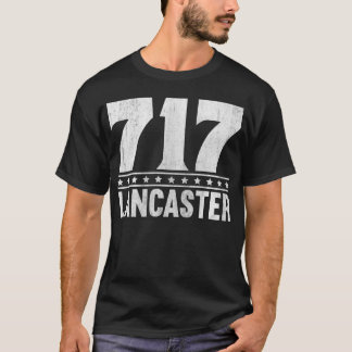 Lancaster Pennsylvania 717 Vorwahl T-Shirt