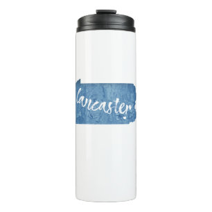 Lancaster Pennsylvania Holzkörner Thermosbecher