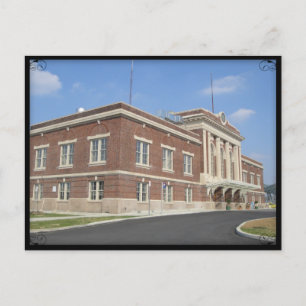 Lancaster TRAIN Station Postcard. Füge Text hinzu. Postkarte