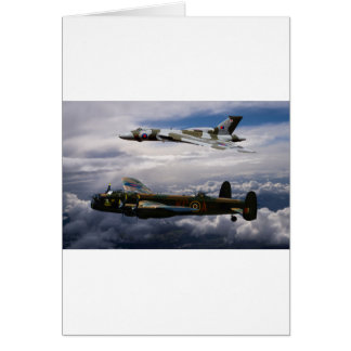 Lancaster und Vulcan XH558