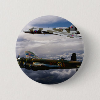 Lancaster und Vulcan XH558 Button