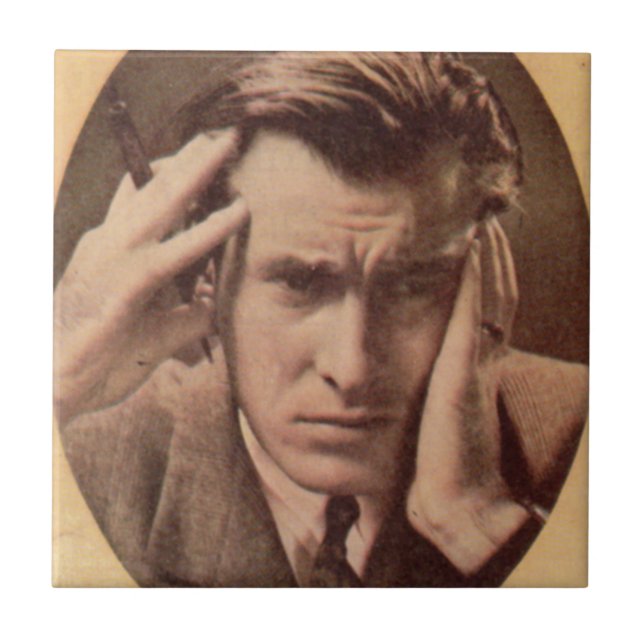 Lance ist verwirrt und unglücklich fliese (Vorderseite)