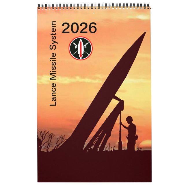 Lance Missile Calendar Kalender (Titelbild)