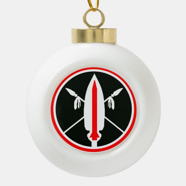 Lance Missile Christmas Ornament (Vorderseite)